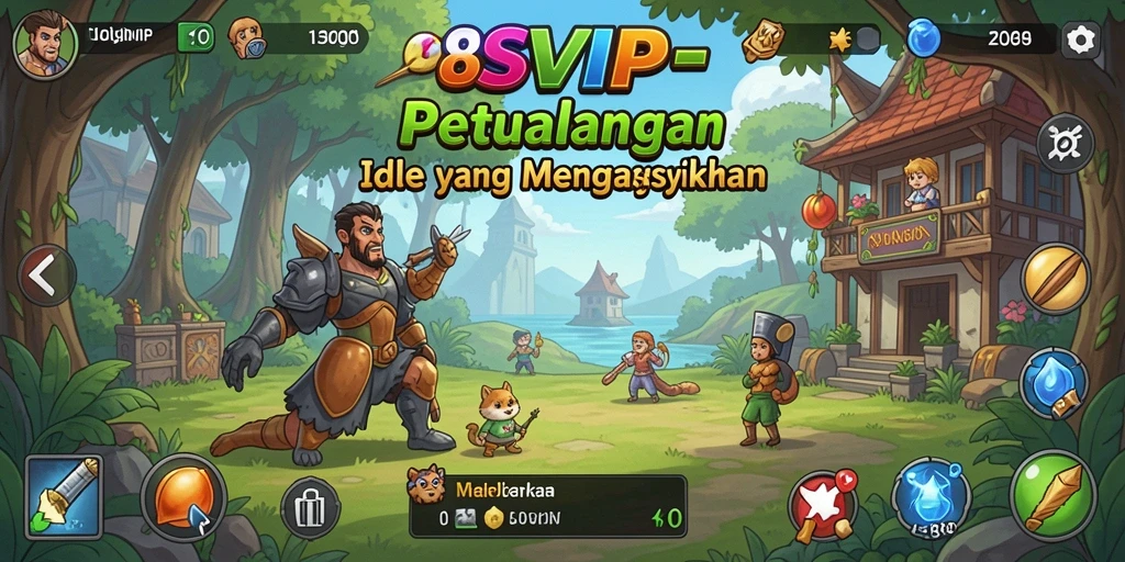 Tampilan gameplay 8SVIP yang menarik dan interaktif.