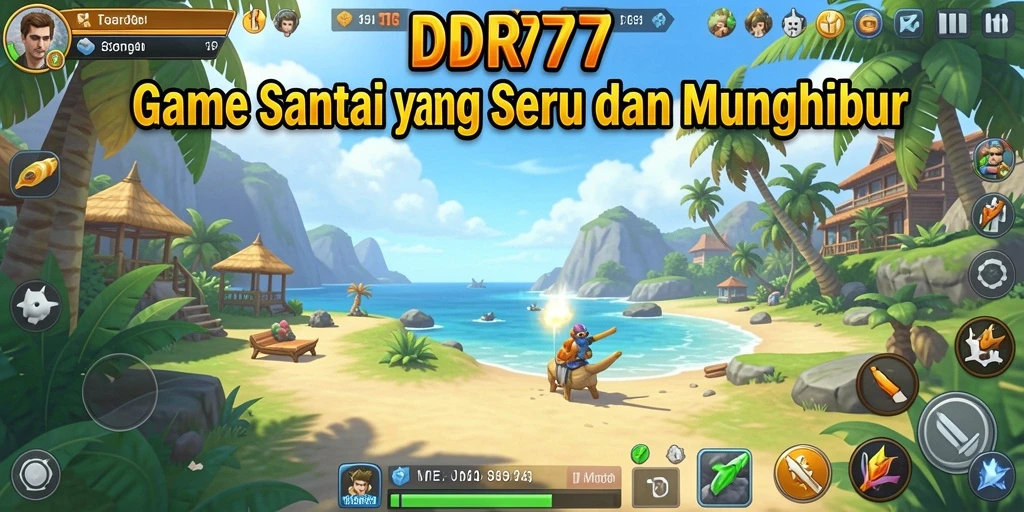 Tampilan gameplay dari IDR77 yang penuh warna dan menarik.