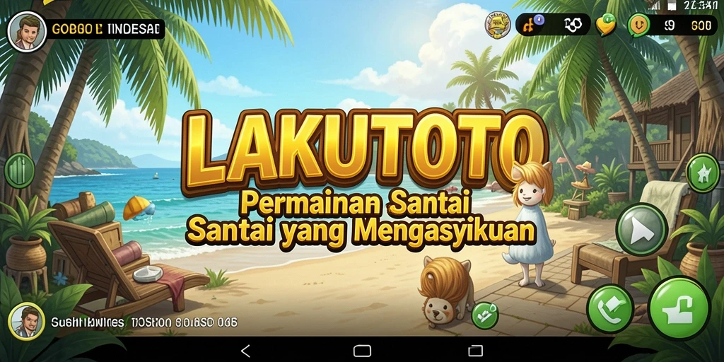 Tampilan gameplay LAKUTOTO yang mengasyikkan dan penuh warna.