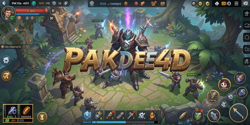 Gambaran gameplay PAKDE4D yang menarik dan menantang.