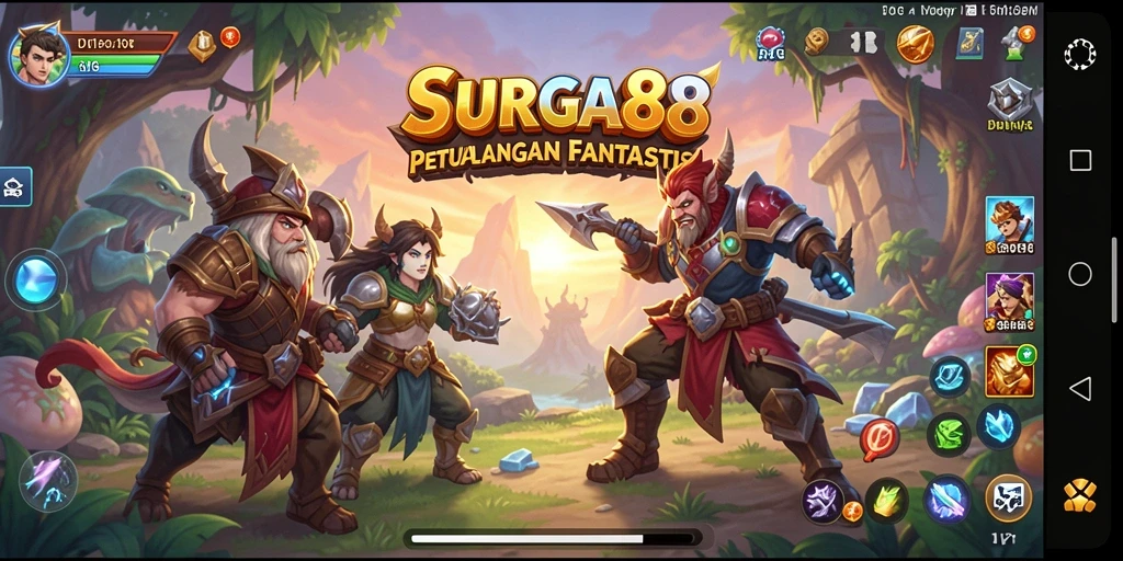 Gameplay SURGA88 yang seru dan mendebarkan dalam dunia RPG.