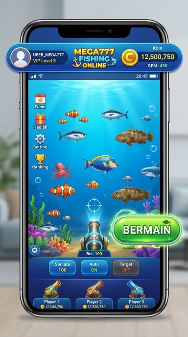 Screenshot fitur kategori aplikasi di Mega777 yang memudahkan pencarian.